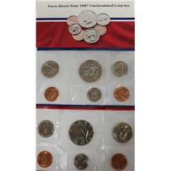 1987 U.S. UNCIRCULATED COIN SET
