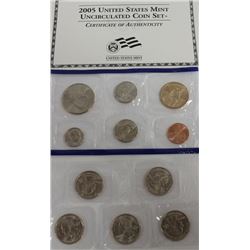 2005 U.S. UNCIRCULATED COIN SET
