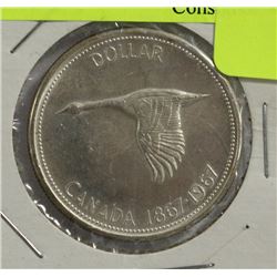1967 CANADA SILVER DOLLAR