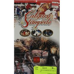 2002 CALGARY STAMPEDE SILVER 50 CENTS COIN