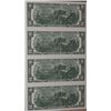 Image 1 : 2003 UNCUT SHEET OF 2 DOLLAR BILL