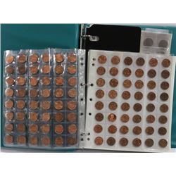BINDER OF U.S. 1 CENT AND 5 CENT COLLECTION