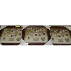 3 PICTURE FRAMES