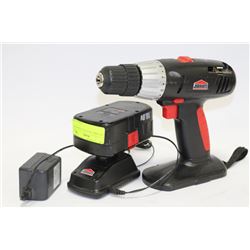 18VT DRILL, BATTERY & CHARGER