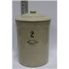 Image 1 : 2 GALLON CROCK ( NO CRACKS )