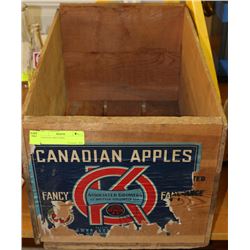 VINTAGE APPLE BOX