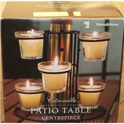 CITRONELLA PATIO TABLE CENTERPIECE "NEW"