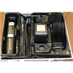 SILVER CASE W/ CONAIRE HAIR CUTTERS & ACCESSORIES