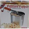 Image 1 : HAND CRANK POPCORN POPPER WITH POPCORN