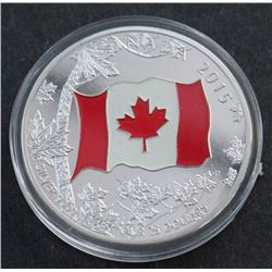 2015 FINE SILVER 25 DOLLAR CANADIAN COIN