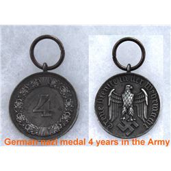 GERMAN ARMY LONG SERVICE MEDAL 4 YEARS