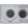 Image 1 : 1889 CANADIAN 10¢ COIN