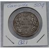 Image 1 : 1921 CANADIAN 50¢ PIECE