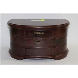 VINTAGE JEWELRY BOX WITH CONTENTS