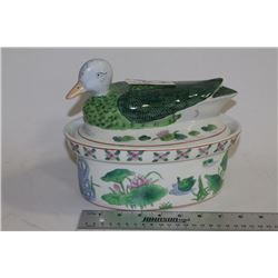 CERAMIC DUCK POT