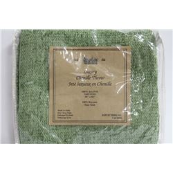 LUXARY CHENILLE THROW BLANKET