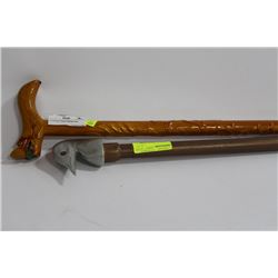 DUCK AND DRAGON WALKING CANES