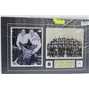 Image 1 : AUTOGRAPHED JOHHNY BOWER TORONTO MAPLE LEAFS PIC