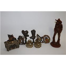 LOT OF WESTERN DECOR