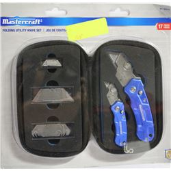 MASTERCRAFT FOLDING UTILITY KNIFE