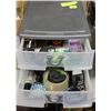 Image 1 : STORAGE CONTAINER WITH OFFICE SUPPLYS