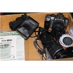 DIGITAL CANON CAMERA AND ACCESSORIES