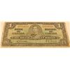 Image 1 : 1937 CANADA 1 DOLLAR BANKNOTE
