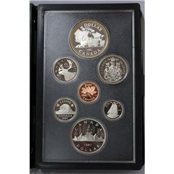1981 ROYAL MINT CANADIAN COIN SET