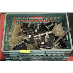 CRATE OF SOLAR GARDEN LIGHTS
