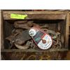 Image 1 : BOX OF LARGE HEAVY DUTY TRUCK TOOLS