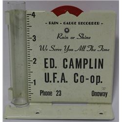 VINTAGE RAIN GAUGE