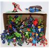 Image 1 : BOX FULL OF SUPER HEROES, VILLIANS & ALIEN TOYS