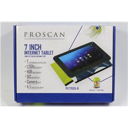 PROSCAN 7" INTERNET TABLET