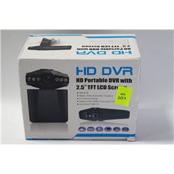 NEW HD DVR DASH CAM WITH LCD SCREEN