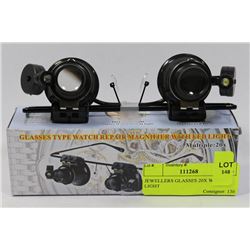 JEWELLERS GLASSES 20X WITH LIGHT