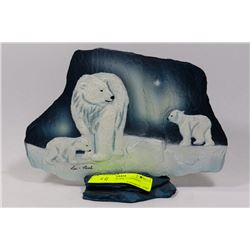 SIGNED STONEWORK CARVING