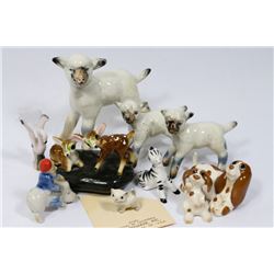 SMALL TRAY OF ASSORTED MINITURE CHINA