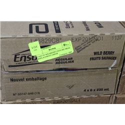 CASE OF WILDBERRY ENSURE MEAL REPLACEMENT DRINK