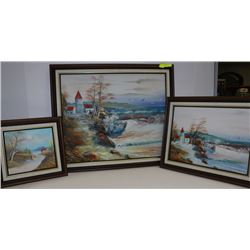 LIGHT HOUSE PICTURE SET