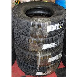 WRANGLER DURATRAC LT265/75R16 GOODYEAR TIRES X 4