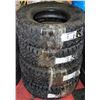 Image 1 : WRANGLER DURATRAC LT265/75R16 GOODYEAR TIRES X 4