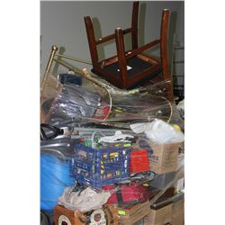 PALLET OF HOUSEHOLD MISCELLANEOUS