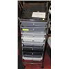 Image 1 : 9 DRAWER STORAGE CART ON CASTORS