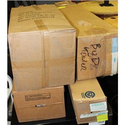 4 CASES OF FLOURESCENT LIGHT BULBS