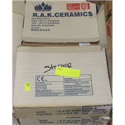 BOX AND PARTIAL BOX OF 6X24 CM TILES