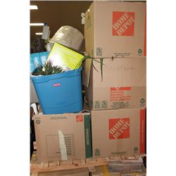 PALLET OF SHOWHOME ACCESSORIES