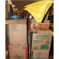 PALLET OF SHOWHOME ACCENT PIECES ETC