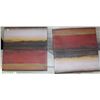 Image 1 : SHOWHOME PAIR OF CANVAS UNFRAMED PICTURES