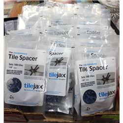 FLAT OF TILE SPACERS