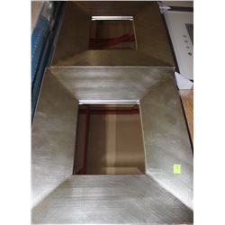 PAIR OF SHOWHOME MIRRORS